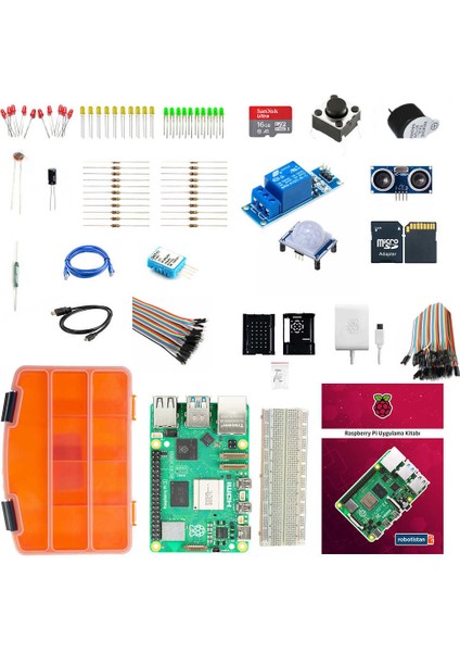 Raspberry Pi 5 - 8 GB Süper Başlangıç Seti