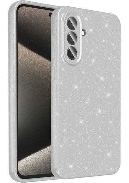 Galaxy Uyumlu A36 Kılıf Kamera Korumalı Simli Lüks Zore Koton Kapak