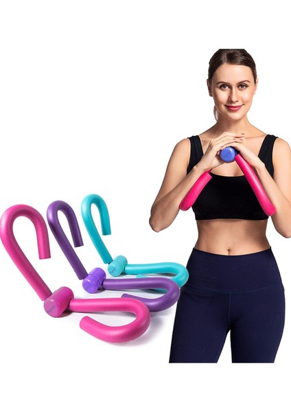 Ekonomik Pilates Seti 9 Parça Içeren Ev & Salon Tipi Plates Topu Seti 3 Lü Direnç Bandı Kelebek