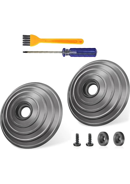 Dyson Yüksek Torklu Temizleme Başlığı Için V-Toplu Tekerlek, Dyson V6 V7 V8 V10 V11 V15 Kablosuz Elektrikli Süpürge Için Uygundur (Yurt Dışından)