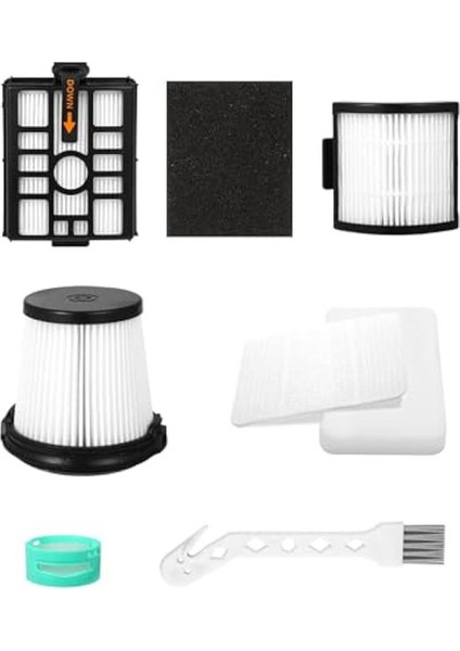Shark IW1111 Detect Pro Hafif Kablosuz Dikey Elektrikli Süpürge Için IW3511/IW1111 Hepa Filtre Yedek Parçaları (Yurt Dışından)