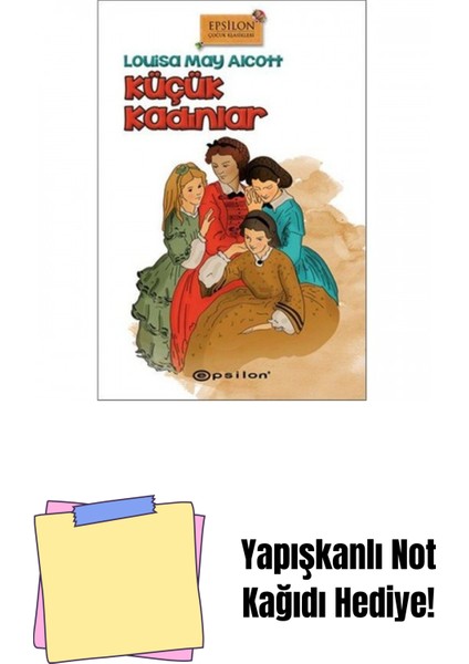 Küçük Kadınlar (Sert Kapak) + Yapışkanlı Not Kağıdı