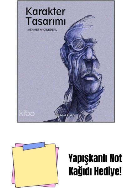 Karakter Tasarımı + Yapışkanlı Not Kağıdı