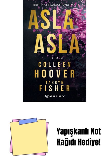 Asla Asla - 1-2-3. Kısım + Yapışkanlı Not Kağıdı