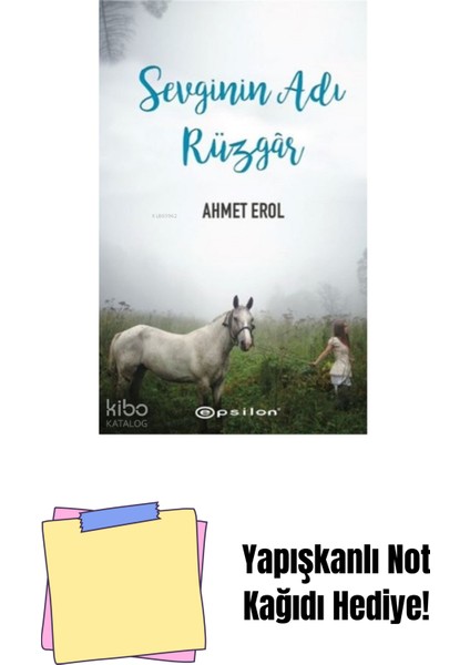 Sevginin Adı Rüzgar + Yapışkanlı Not Kağıdı
