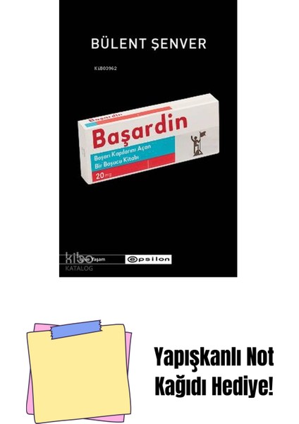 Başardin + Yapışkanlı Not Kağıdı