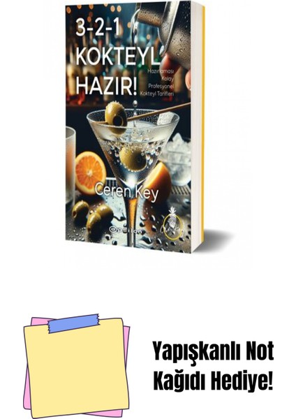 3-2-1 Kokteyl Hazır! + Yapışkanlı Not Kağıdı
