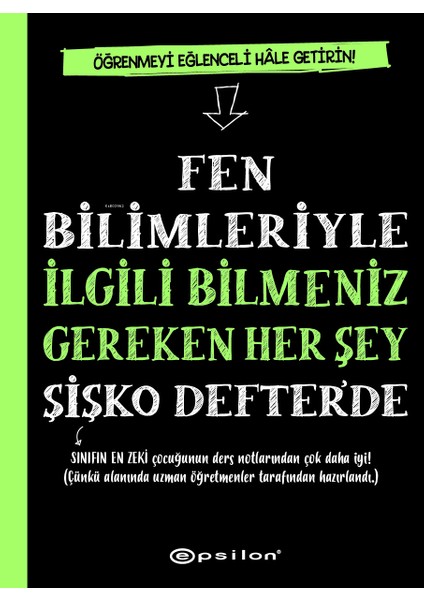 Fen Bilimleriyle Ilgili Bilmeniz Gereken Her Şey Ş + Yapışkanlı Not Kağıdı fiyatları