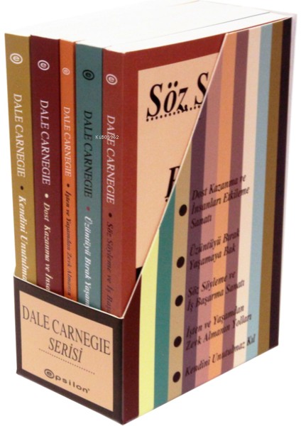 Dale Carnegie Seti 5 Kitap Set + Yapışkanlı Not Kağıdı fiyatları