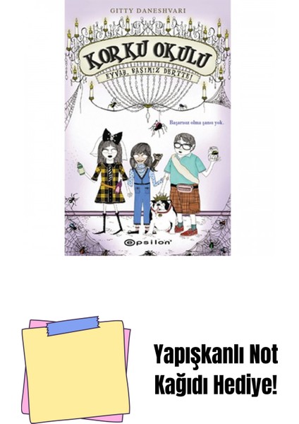 Korku Okulu 2 Eyvah Başımız Dertte + Yapışkanlı Not Kağıdı