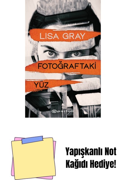 Fotoğraftaki Yüz + Yapışkanlı Not Kağıdı
