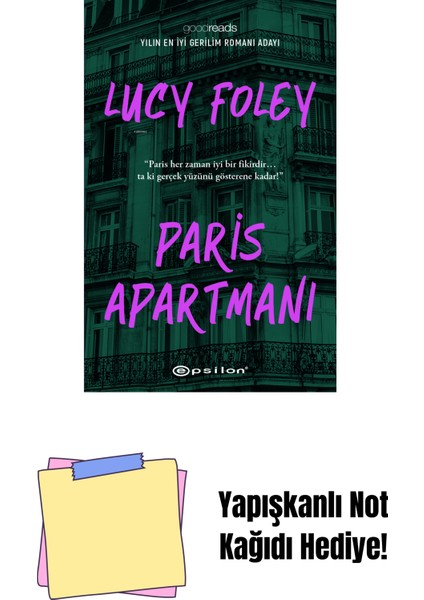 Paris Apartmanı + Yapışkanlı Not Kağıdı