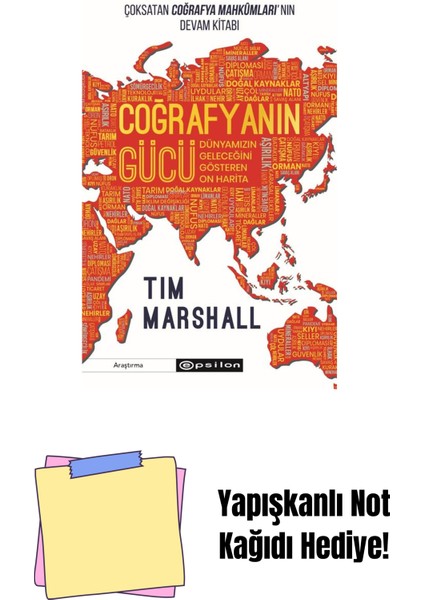 Coğrafyanın Gücü + Yapışkanlı Not Kağıdı