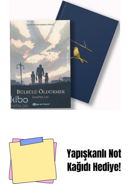 Bülbülü Öldürmek (Sert Kapak) + Yapışkanlı Not Kağıdı