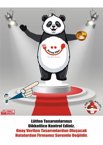 ÖZEL TASARIM VE BASKILAR İLE 3 METRE BOYUNDA MDF ALT TABLA PARAŞÜT KUMAŞ LED IŞIKLI REKLAM BALONU fiyatları