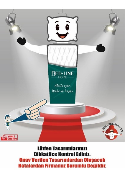 ÖZEL TASARIM VE BASKILAR İLE 3 METRE BOYUNDA MDF ALT TABLA PARAŞÜT KUMAŞ LED IŞIKLI REKLAM BALONU fiyatları