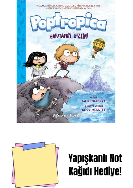 Poptropica-1 Haritanın Gizemi + Yapışkanlı Not Kağıdı