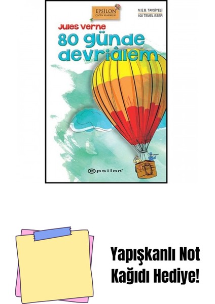 80 Günde Devrialem (Sert Kapak) + Yapışkanlı Not Kağıdı