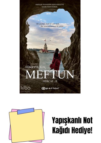 Hercai 2 - Meftun (Sert Kapak) + Yapışkanlı Not Kağıdı