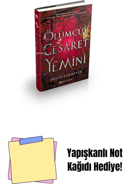 Ölümcül Cesaret Yemini + Yapışkanlı Not Kağıdı