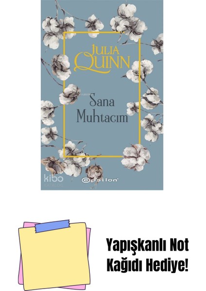 Sana Muhtacım + Yapışkanlı Not Kağıdı