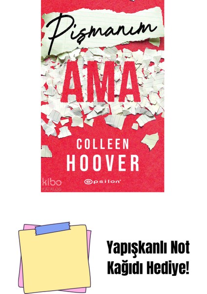 Pişmanım Ama + Yapışkanlı Not Kağıdı