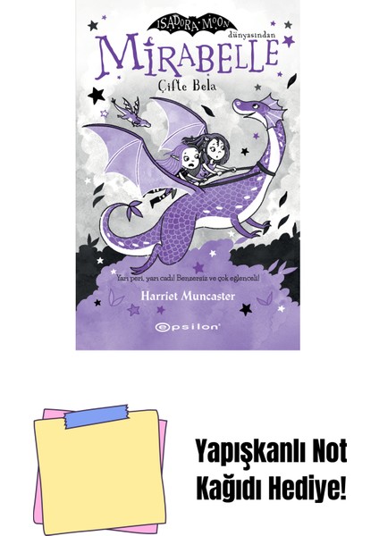 Mirabelle 4 - Çifte Bela + Yapışkanlı Not Kağıdı