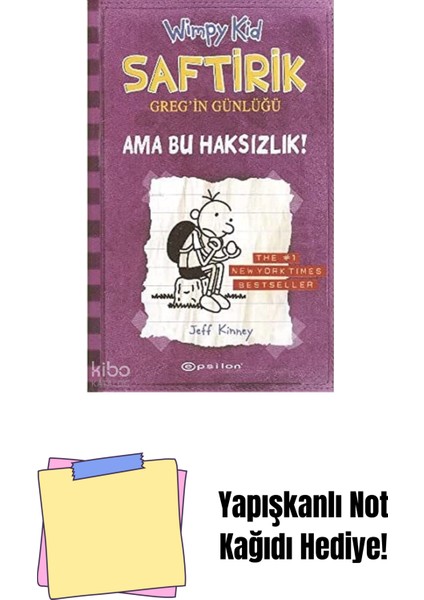 Saftirik 5 - Ama Bu Haksızlık + Yapışkanlı Not Kağıdı