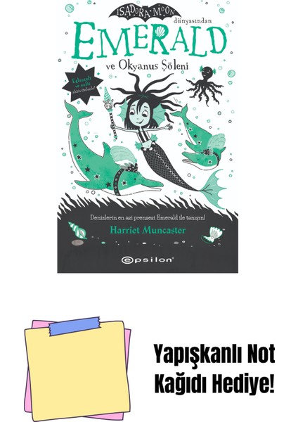 Emerald ve Okyanus Şöleni + Yapışkanlı Not Kağıdı