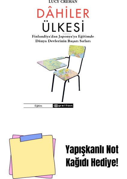 Dahiler Ülkesi-Finlandiyadan Japonyaya Eğitimde Dü + Yapışkanlı Not Kağıdı