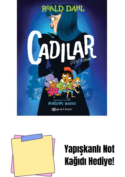 Cadılar + Yapışkanlı Not Kağıdı