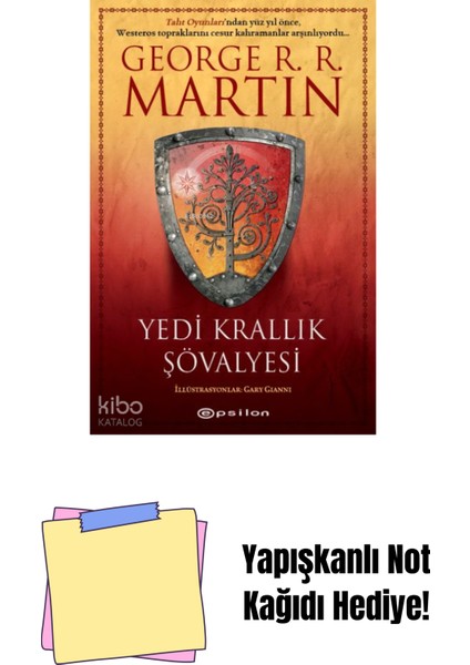 Yedi Krallık Şövalyesi + Yapışkanlı Not Kağıdı