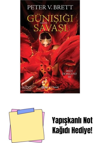 Gün Işığı Savaşı - Iblis Döngüsü 3 + Yapışkanlı Not Kağıdı