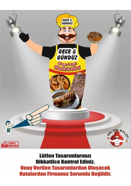 ÖZEL TASARIM VE BASKILAR İLE 3 METRE BOYUNDA MDF ALT TABLA PARAŞÜT KUMAŞ LED IŞIKLI REKLAM BALONU fiyatları