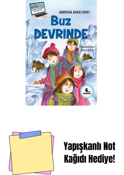Buz Devrinde + Yapışkanlı Not Kağıdı