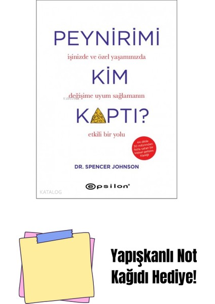 Peynirimi Kim Kaptı + Yapışkanlı Not Kağıdı