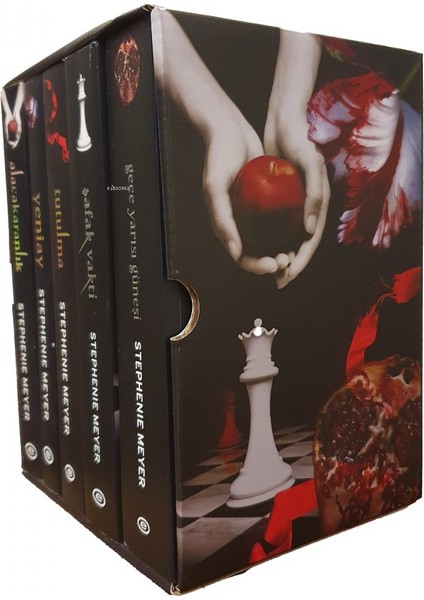 Alacakaranlık Serisi (Karton Kapak) Set 5.kit. Set + Yapışkanlı Not Kağıdı fiyatları