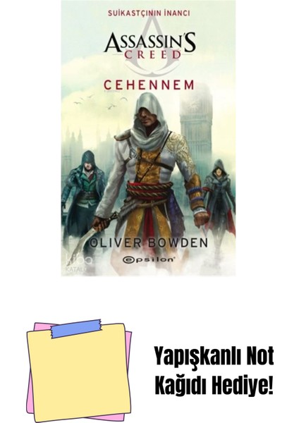 Assassins Creed 6 - Cehennem + Yapışkanlı Not Kağıdı