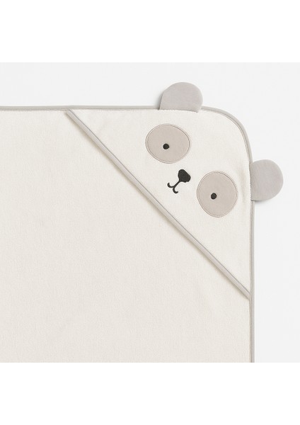 Cute Rabbit Şapkalı Bebek Havlusu 75×80 cm %100 Pamuk fiyatları