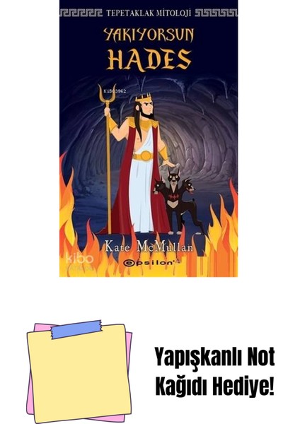 Tepetaklak Mitoloji: Yakıyorsun Hades + Yapışkanlı Not Kağıdı