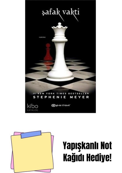 Şafak Vakti (Karton Kapak) + Yapışkanlı Not Kağıdı