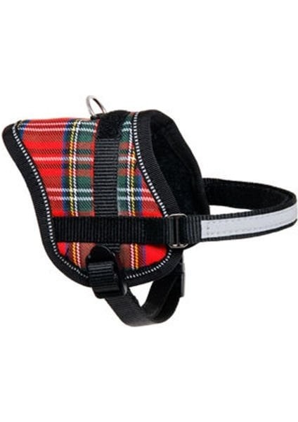 Art Sportive Köpek Göğüs Tasma 31-40 Cm Ekose