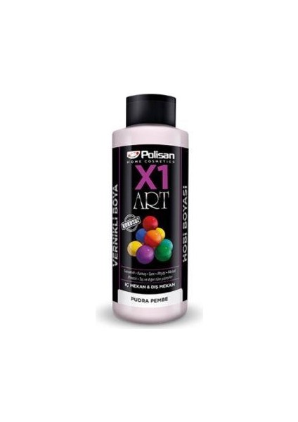 X1 Art Vernikli Pudra Pembe