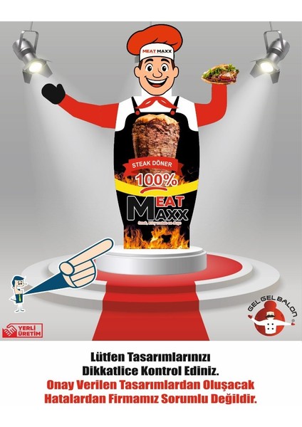 ÖZEL TASARIM VE BASKILAR İLE 3 METRE BOYUNDA MDF ALT TABLA PARAŞÜT KUMAŞ LED IŞIKLI REKLAM BALONU fiyatları