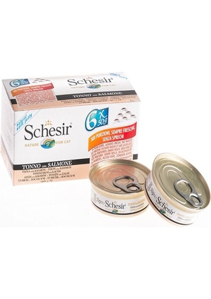 C125 Multipack Somonlu Kedi Konservesi 6x50 Gr