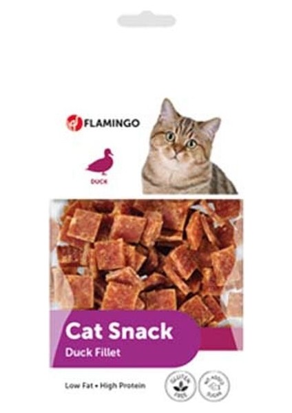 560600 Cat Snack Duck Fillets Ördek Etli Kedi Ödülü 50 Gr