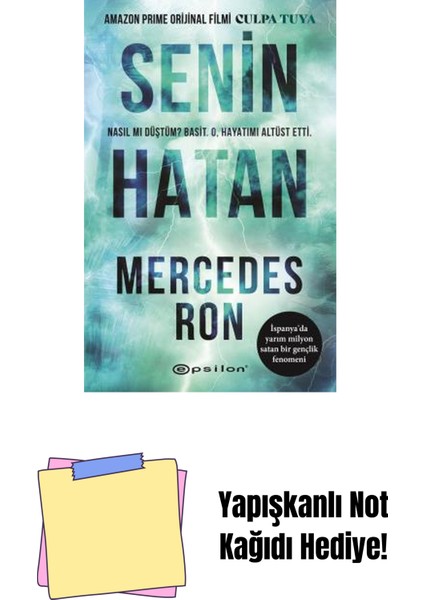 Senin Hatan + Yapışkanlı Not Kağıdı