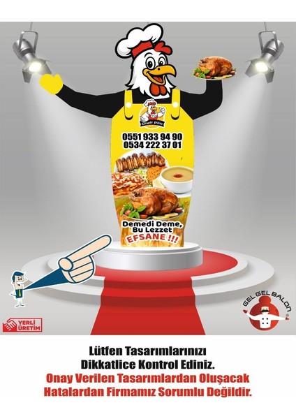 ÖZEL TASARIM VE BASKILAR İLE 3 METRE BOYUNDA MDF ALT TABLA PARAŞÜT KUMAŞ LED IŞIKLI REKLAM BALONU fiyatları