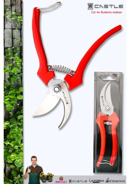 Budama Makası Bağ Makası Bahçe Ağaç Dal Kırpma Makası Lz-k3