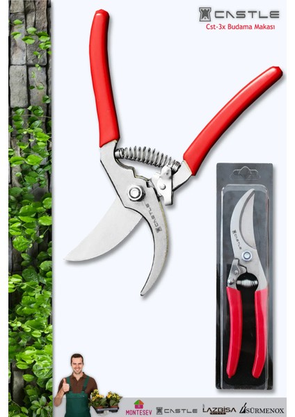 Lz-k1 Budama Makası Bağ Makası Bahçe Ağaç Dal Kırpma Makası